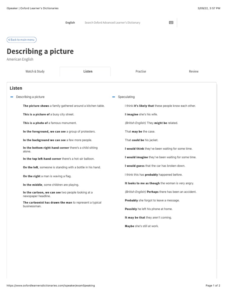 iSpeaker Oxford Learner's Dictionaries PDF Oxford University Press