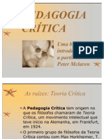 Peter Mclaren - Pedagogia Critica