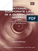 National Corporate Law in Globalizations