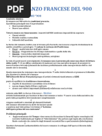IL ROMANZO FRANCESE DEL 900