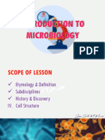 1) Introduction To Microbiology - Cell Structure