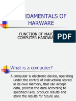 Fundamentals of Harware and Software1.1