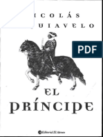 Nicolas Maquiavelo - EL PRINCIPE