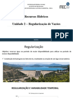 Regularização de vazões