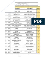 MBBS First Year Distribution