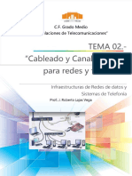 Cableado y Canalizaciones Pra Redes y Telefonia