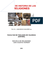 Bosch Navarro - Curso de Historia de Las Religiones (Univ. Valencia)