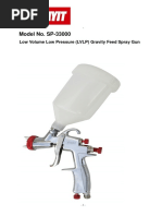 Sprayit Gravity Feed Spray Gun SPRAYIT