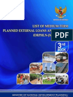 List of Medium-Term Planned External Loans and Grants (DRPHLN-JM) 2011-2014 - 3rd Book - Ministry of National Development Planning/ National Development Planning Agency
