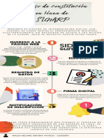 Infografía Proceso de Constitución en Línea de Sunarp