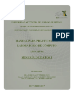 Manual para Practicas de Laboratorio Minería de Datos