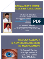 Ocular Allergy &amp Newer Advances in Its Management DR Suresh Pandey, Kota India