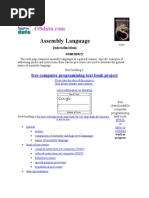 Assembly Language 1