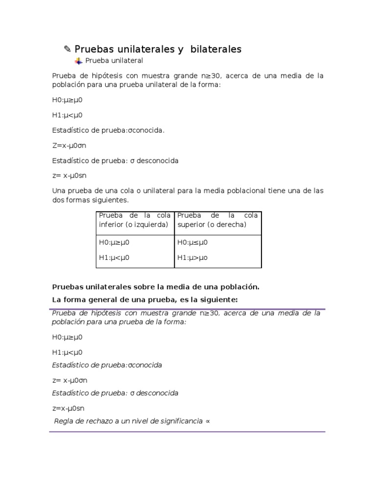 pruebas-unilaterales-y-bilaterales-pdf-estad-stica-prueba-de