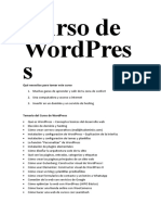 Curso de WordPress