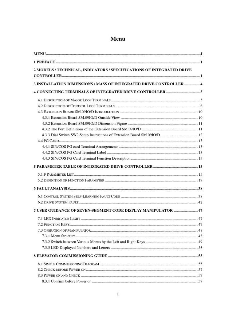Elevator Controller As360 PDF Elevator Power Supply