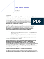 Traduccion Entrenamiento Del Reglamento de Transporte Sanitario Del FDA