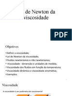 4 Lei de Newton Da Viscosidade