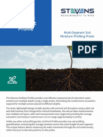 Soil Moisture Profiling Probe Measures Multiple Depths