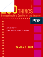 250 Things Homeschoolers Can Do on the Internet_ a Guide To