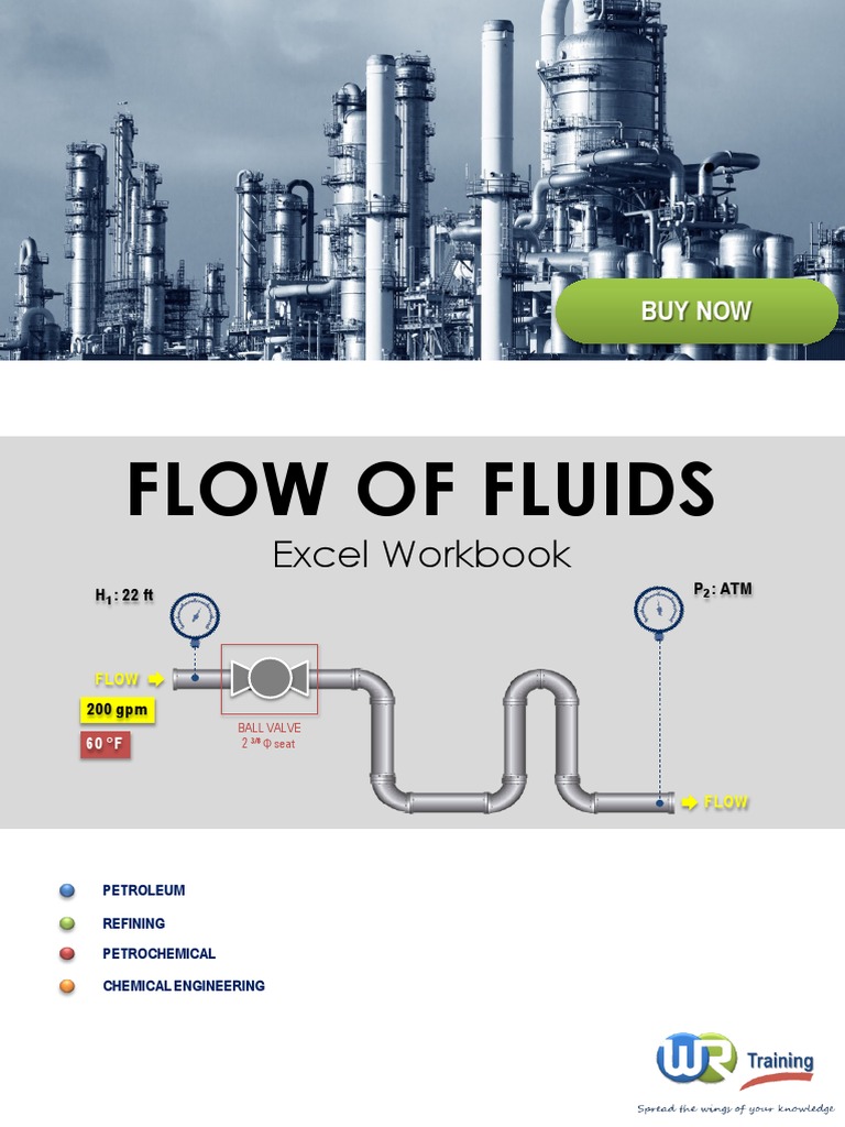 Flow of Fluids Excel Workbook01 | PDF | Fluid Dynamics | Pump