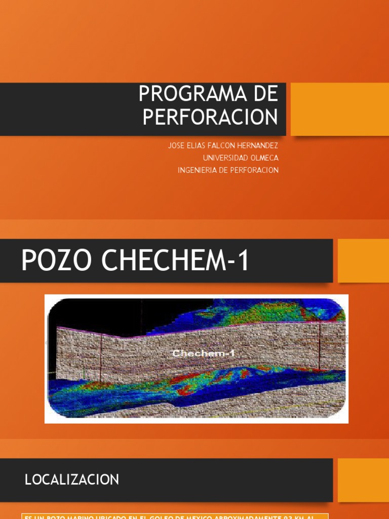 Programa de Perforación Chechem-1 | PDF