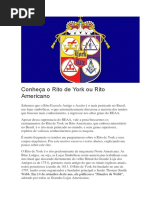 Conhe A o Rito de York Ou Rito Americano