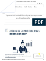 3 Tipos de Contabilidad para Empresas en Guatemala - Vesco Consultores