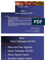 39003896 Bab1 Islam Sebagai Ad Din