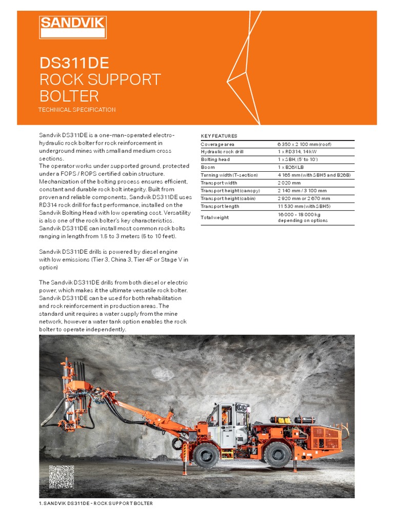 Ds311de Specification Sheet English | PDF | Truck | Drill