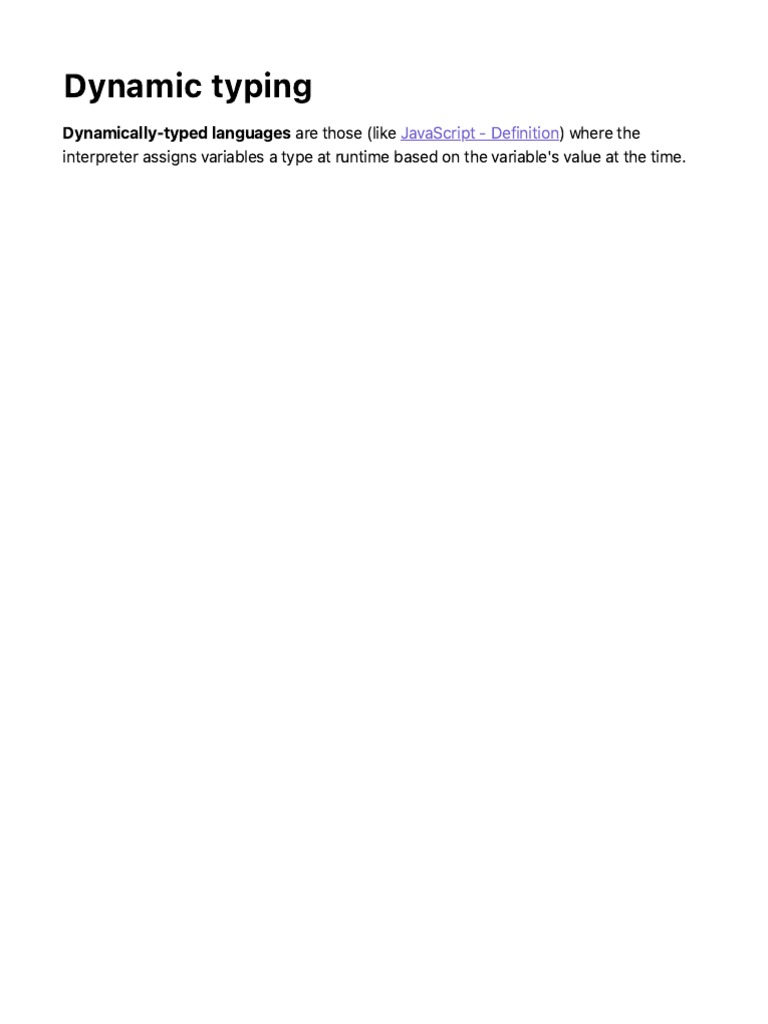 Dynamic Typing Examples , Exploring Dynamic Typing in Python ...