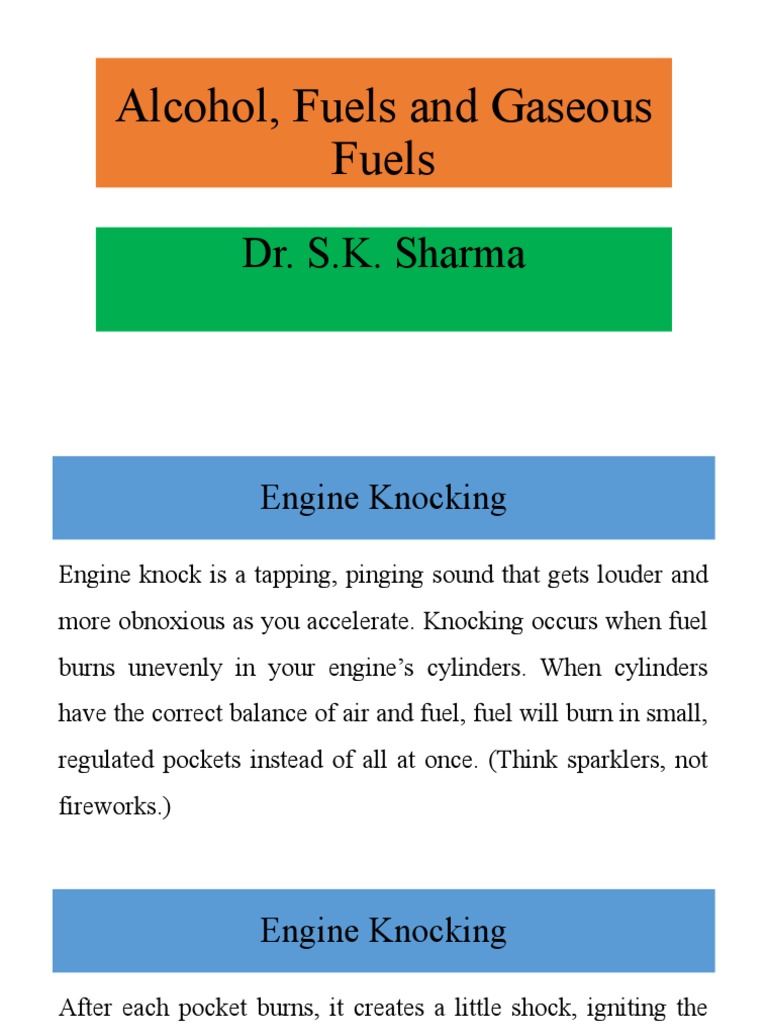 Alcohol PDF Diesel Engine Gasoline