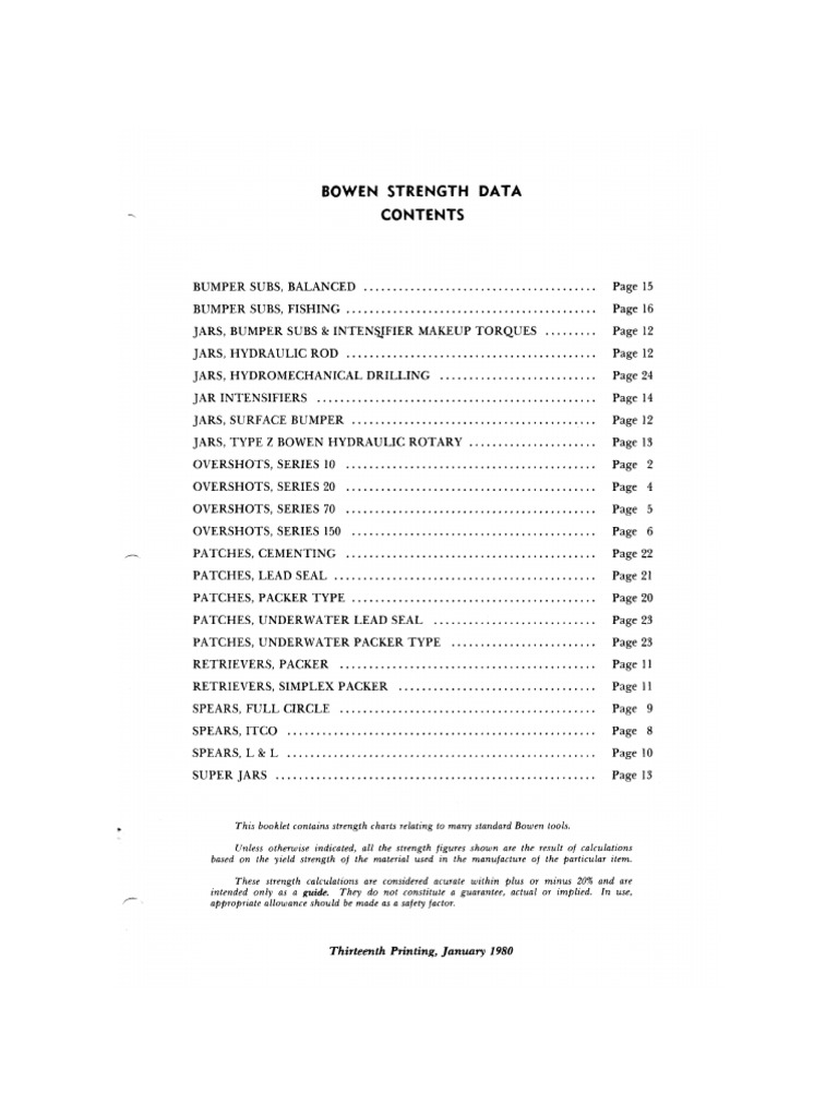 Strength Data Bowen Tools (ReadOnly) PDF
