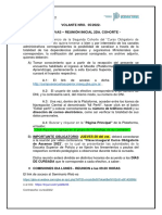 VOLANTE NRO. 05 - Directivas - Reunion Inicial 2da Cohorte