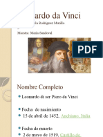 Leonardo Da Vinci 3a Artes