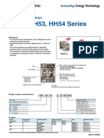 HH52, HH53, HH54 Series: Miniature Control Relays