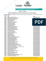 Resultado preliminar da isenção da taxa de inscrição para professor pedagogo