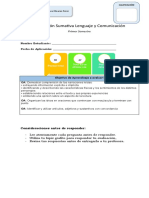 Prueba Concondancia Articulos Sustantibos y Adjetivos