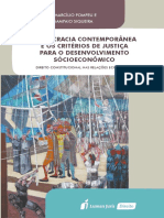 Democracia Contemporânea e os Critérios de Justiça para o Desenvolvimento Socioeconômico