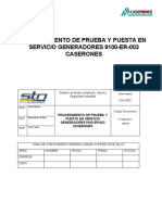 PT 038 MLCC Prueba y Puesta en Servicio Generadores 9100-Er-003 Caserones