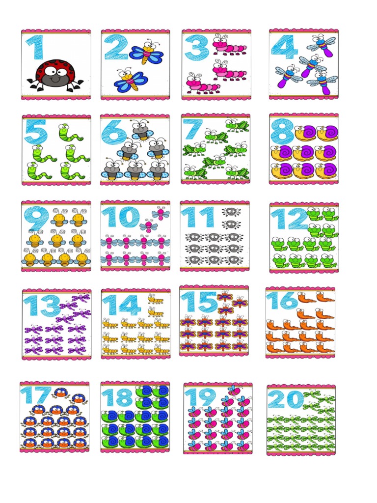 numeros con cantidades | PDF