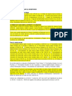 Datos para Elaborar Inventario 3ro Básico