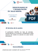 UNIDAD I - Tema 4 - Abordaje Interdisciplinario de La Atención en Salud Mental y Rehabilitación en Salud Mental