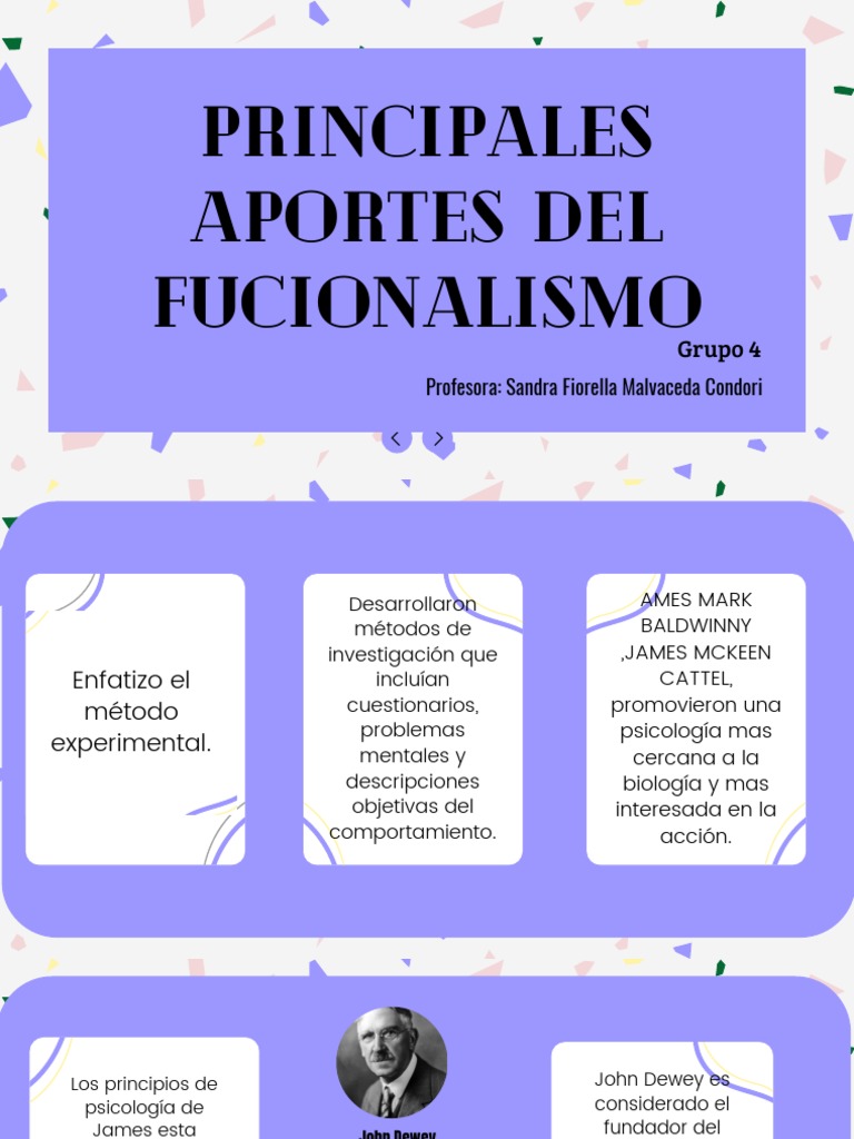 Principales Aportes Del Funcionalismo PDF