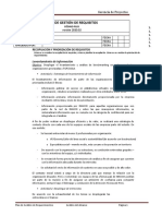 Plan de Gestión de Requisitos