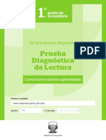 014957-ITEM 1-SEC 1-Prueba Diagnóstica Lectura - 1er Grado Secundaria