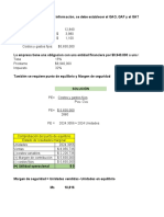 Taller de Costos (Apalancamiento Operativo y Financiero)