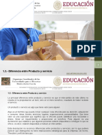 1.3. - Diferencia Entre Producto y Servicio