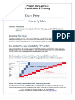 104 PMP® Exam Prep: Course Syllabus