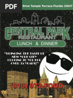 Download Central Park 2 Lunch and Dinner Menu by pascoguide SN59269025 doc pdf